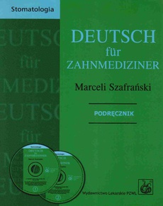 The cover of the book titled: Deutsch fur Zahnmediziner. Podręcznik
