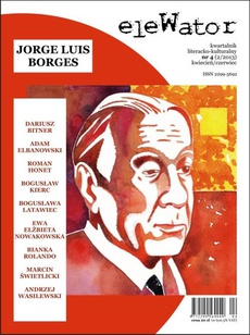 The cover of the book titled: eleWator 4 (2/2013) - Jorge Luis Borges