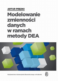 Обложка книги под заглавием:Modelowanie zmienności danych w ramach metody DEA
