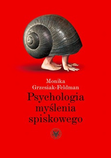 The cover of the book titled: Psychologia myślenia spiskowego
