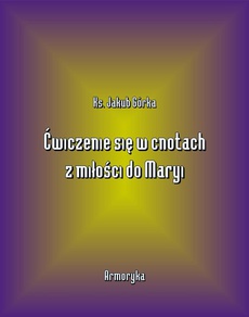 The cover of the book titled: Ćwiczenie się w cnotach z miłości ku Maryi