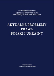 Okładka książki o tytule: Aktualne problemy prawa Polski i Ukrainy