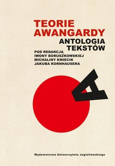 Обложка книги под заглавием:Teorie awangardy