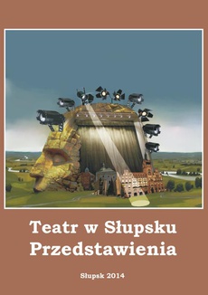 Обложка книги под заглавием:Teatr w Słupsku. Przedstawienia
