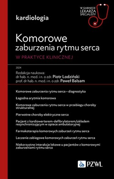 The cover of the book titled: W gabinecie lekarza specjalisty. Komorowe zaburzenia rytmu serca