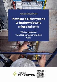 The cover of the book titled: Instalacje elektryczne w budownictwie mieszkalnym