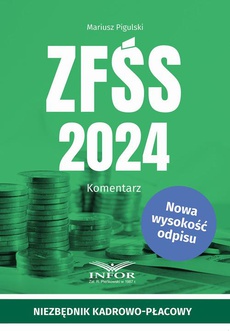 The cover of the book titled: ZFŚS 2024 Komentarz