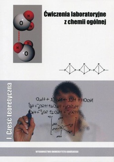 Обложка книги под заглавием:Ćwiczenia laboratoryjne z chemii ogólnej I