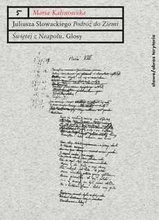 Okładka książki o tytule: Juliusza Słowackiego „Podróż do Ziemi Świętej z Neapolu”