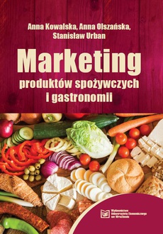 Обложка книги под заглавием:Marketing produktów spożywczych i gastronomii