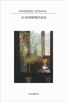 The cover of the book titled: O interpretacji