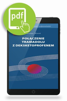 The cover of the book titled: Połączenie tramadolu z deksketoprofenem