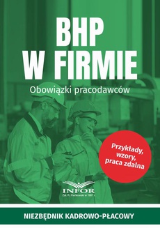 The cover of the book titled: BHP w firmie Obowiązki pracodawców