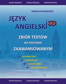 The cover of the book titled: Języka angielski Zbiór testów na poziomie zaawansowanym