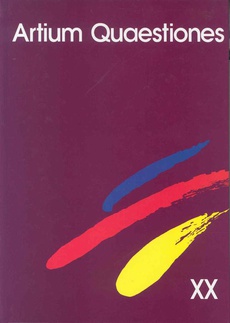 The cover of the book titled: Artium Quaestiones XX