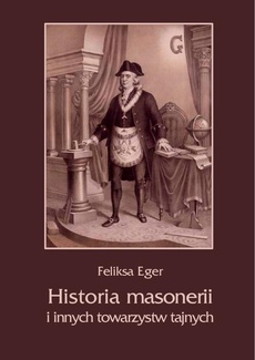 Обложка книги под заглавием:Historia masonerii i innych towarzystw tajnych
