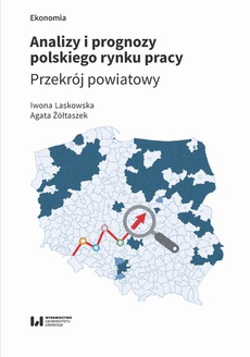 The cover of the book titled: Analizy i prognozy polskiego rynku pracy