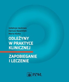 The cover of the book titled: Odleżyny w praktyce klinicznej. Zapobieganie i leczenie