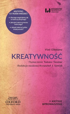 Обложка книги под заглавием:Kreatywność