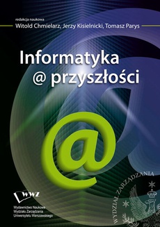 The cover of the book titled: Informatyka@przyszłości
