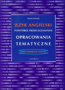 The cover of the book titled: Język angielski - Powtórka przed egzaminem - Opracowania tematyczne