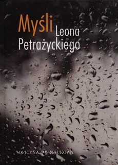 The cover of the book titled: Myśli Leona Petrażnickiego