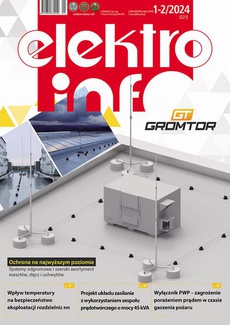 The cover of the book titled: Elektro.Info 1-2/2024