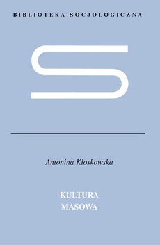 The cover of the book titled: Kultura masowa. Krytyka i obrona