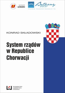 Обложка книги под заглавием:System rządów w Republice Chorwacji
