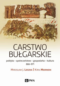 Обложка книги под заглавием:Carstwo bułgarskie
