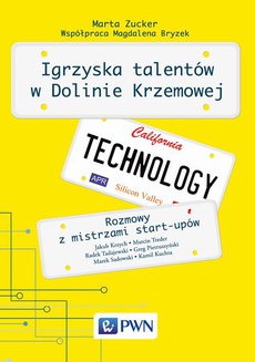 Обложка книги под заглавием:Igrzyska talentów w Dolinie Krzemowej