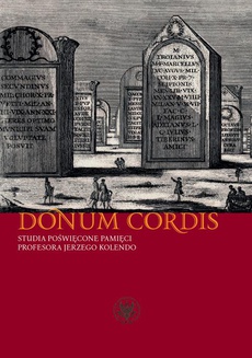 The cover of the book titled: Donum cordis