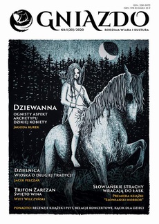 The cover of the book titled: Gniazdo-rodzima wiara i kultura nr 1(20)/2020