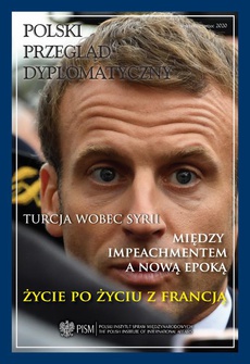 Okładka książki o tytule: Polski Przegląd Dyplomatyczny 1/2020