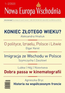 Okładka książki o tytule: Nowa Europa Wschodnia 1-2/2020