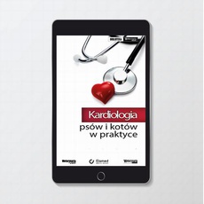 The cover of the book titled: Kardiologia psów i kotów w praktyce