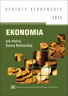 Okładka książki o tytule: Ekonomia 2023 [DEBIUTY STUDENCKIE]