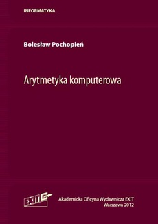 The cover of the book titled: Arytmetyka komputerowa