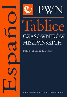 The cover of the book titled: Tablice czasowników hiszpańskich