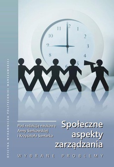 The cover of the book titled: Społeczne aspekty zarządzania. Wybrane problemy