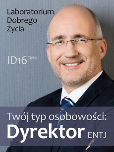 The cover of the book titled: Twój typ osobowości: Dyrektor (ENTJ)