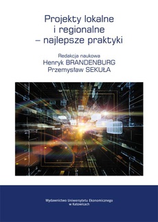 The cover of the book titled: Projekty lokalne i regionalne – najlepsze praktyki