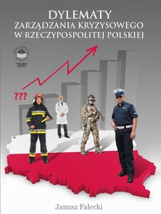 Обложка книги под заглавием:Dylematy zarządzania kryzysowego w Rzeczypospolitej Polskiej