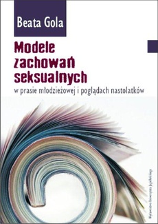The cover of the book titled: Modele zachowań seksualnych