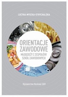 Обложка книги под заглавием:Orientacje zawodowe młodzieży z zespołów szkół zawodowych