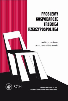 Обкладинка книги з назвою:Problemy gospodarcze trzeciej Rzeczypospolitej