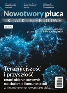 The cover of the book titled: Nowotwory Płuca i Klatki Piersiowej