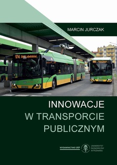 Обложка книги под заглавием:Innowacje w transporcie publicznym