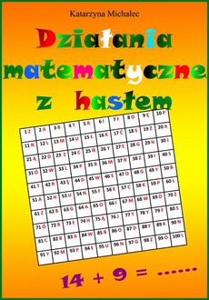 The cover of the book titled: Działania matematyczne z hasłem