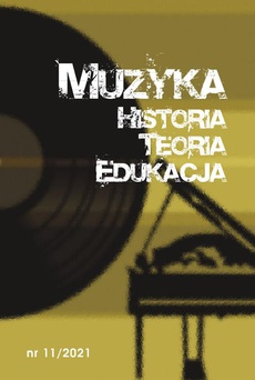 Okładka książki o tytule: Muzyka. Historia. Teoria. Edukacja nr 11/2021
